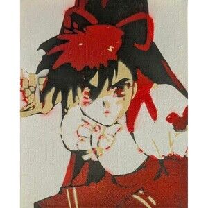 Variable Geo Spray Paint Art Piece